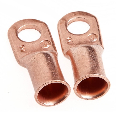 Forney Lug For #2 Cable, 5/16" Stud, Premium Copper 60094